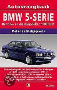 Autovraagbaken - Vraagbaak BMW 5 SERIE BENZINE / DIESEL 1988-1991 Benzine/Diesel 1988-1991