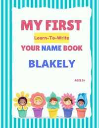 My First Learn-To-Write Your Name Book