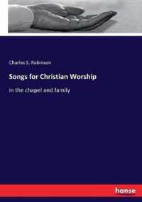 Songs for Christian Worship