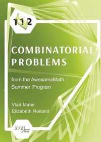 112 Combinatorial Problems from the AwesomeMath Summer Program