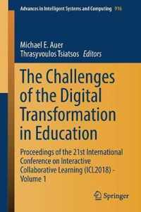The Challenges of the Digital Transformation in Education: Proceedings of the 21st International Conference on Interactive Collaborative Learning (Icl