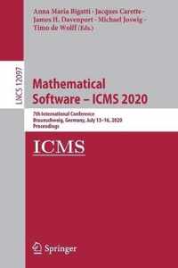 Mathematical Software ICMS 2020