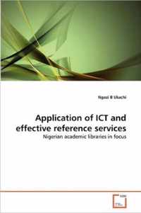 Application of ICT and effective reference services