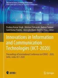 Innovations in Information and Communication Technologies  (IICT-2020): Proceedings of International Conference on  ICRIHE - 2020, Delhi, India