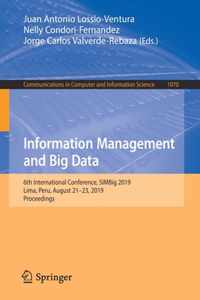 Information Management and Big Data