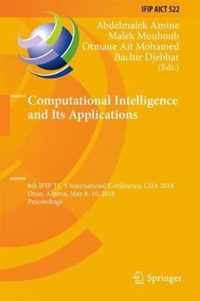 Computational Intelligence and Its Applications