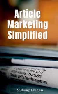 Article Marketing Simplified