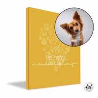 LIEF DAGBOEKJE - Rouwverwerking kind: "Lief Hondje, een dikke knuffel van mij..." invuldagboek ter herinnering aan het overlijden van je hondje (hond overleden)