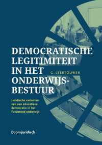 Democratische legitimiteit in het onderwijsbestuur