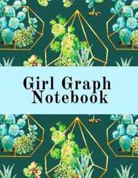 Girl Graph Notebook