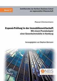 Expose-Prufung in der Immobilienwirtschaft. Mit einem Praxisbeispiel einer Gewerbeimmobilie in Hamburg