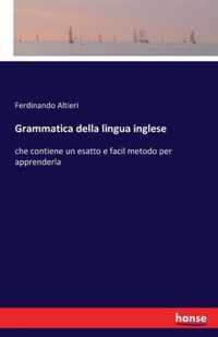 Grammatica della lingua inglese