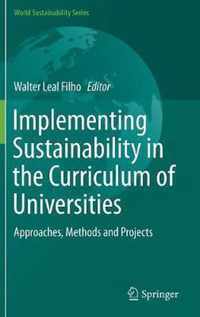 Implementing Sustainability in the Curriculum of Universities