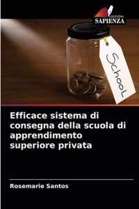 Efficace sistema di consegna della scuola di apprendimento superiore privata