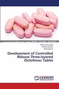 Development of Controlled Release Three-layered Diclofenac Tablet