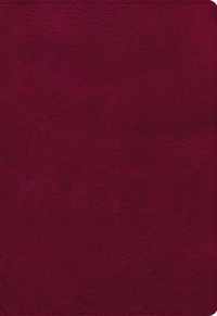 NASB Super Giant Print Reference Bible, Burgundy