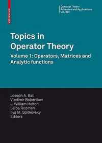 Topics in Operator Theory