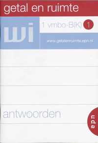 Getal en ruimte / 1 Vmbo-B(K) 1 / deel Antwoorden