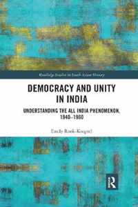 Democracy and Unity in India