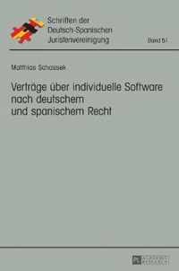 Vertraege Ueber Individuelle Software Nach Deutschem Und Spanischem Recht