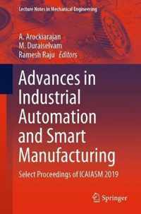 Advances in Industrial Automation and Smart Manufacturing