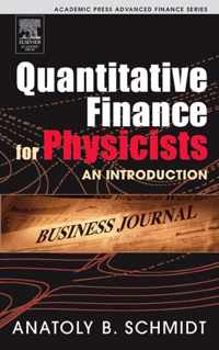 Quantitative Finance for Physicists