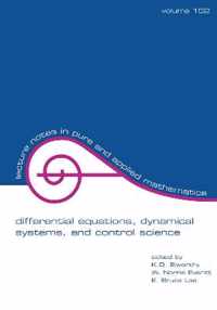 Differential Equations: Dynamical Systems, and Control Science