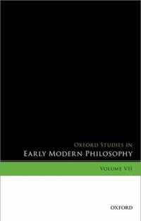 Oxford Studies in Early Modern Philosophy