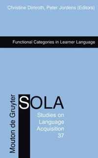 Functional Categories in Learner Language