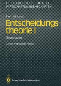 Entscheidungstheorie I