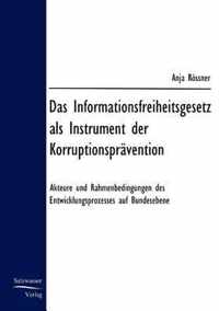 Das Informationsfreiheitsgesetz