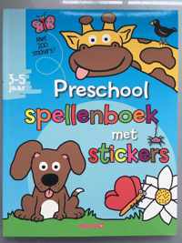 Preschool spellenboek met stickers (3-5 jaar)