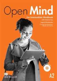 Open Mind British edition Pre-intermediate Level Workbook Pack with key