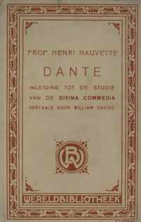 Dante, Inleiding tot de studie de Divina Comedia