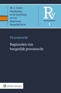 Rv 1 -  Procesrecht 1 Algemeen Deel