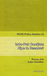 Indo-Pak Conflicts Ripe to Resolve?