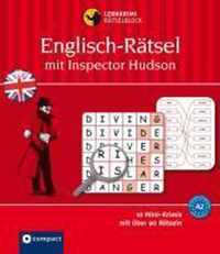 Lernkrimi-Rätselblock: Englisch-Rätsel mit Inspector Hudson