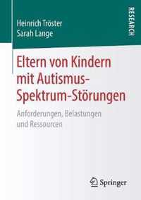 Eltern Von Kindern Mit Autismus-Spektrum-Stoerungen