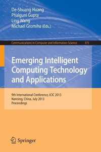 Emerging Intelligent Computing Technology and Applications