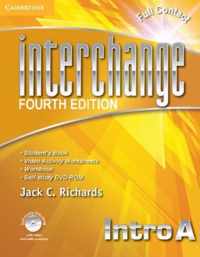 Interchange Intro Full Contact a with Self-Study DVD-ROM