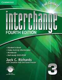 Interchange Level 3 Full Contact With Self-Study Dvd-Rom