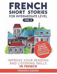 French Short Stories for Intermediate Level + AUDIO Vol 2