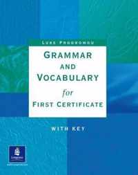Grammar & Vocabulary for First Certificate With Key