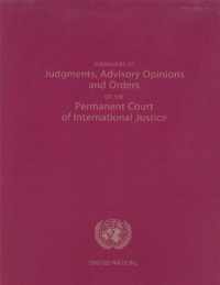 Summaries of Judgments, Advisory Opinions and Orders of the Permanent Court of International Justice