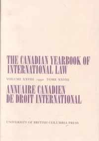 The Canadian Yearbook of International Law, Vol. 28, 1990