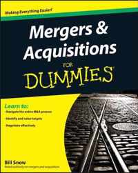 Mergers & Acquisitions For Dummies