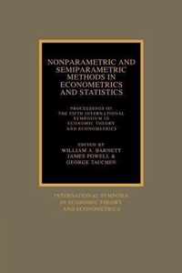 International Symposia in Economic Theory and Econometrics