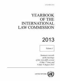 Yearbook of the International Law Commission 2013: Vol. 1