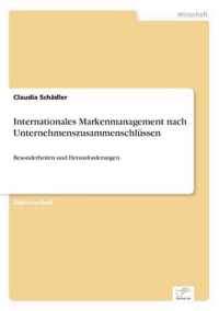 Internationales Markenmanagement nach Unternehmenszusammenschlussen