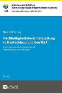 Nachhaltigkeitsberichterstattung in Deutschland Und Den USA